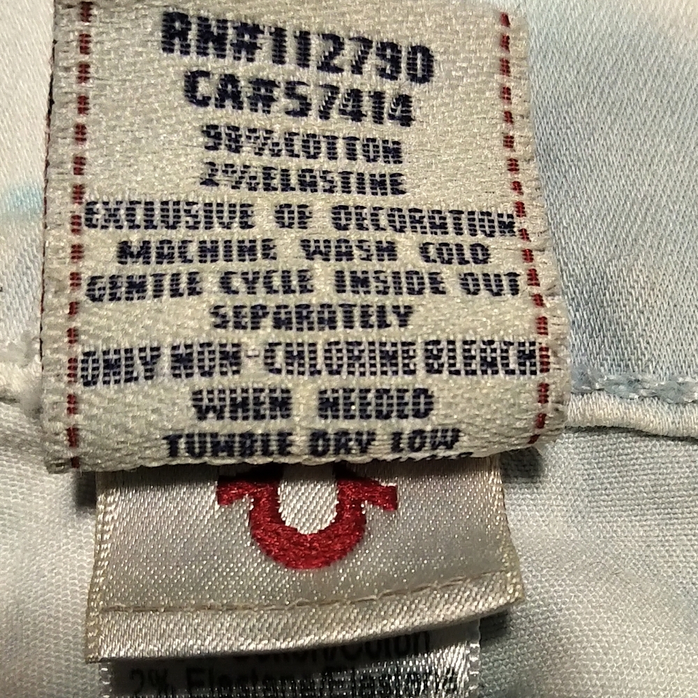 True Religion Skinny Jeans Style Halle - Size 29 - Picture 7 of 8